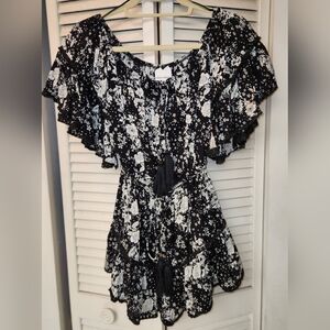 Skylar + Madison Off The Shoulder  Romper